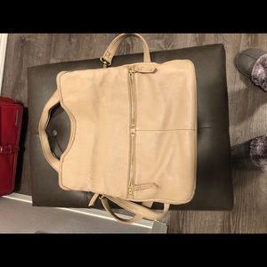 Tan crossbody purse